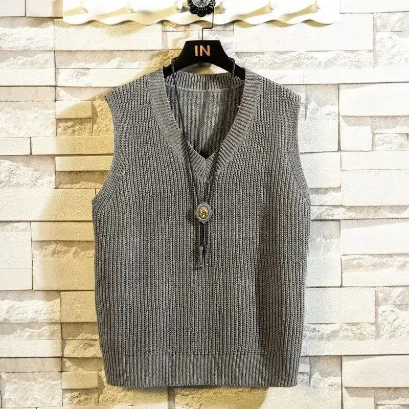 Sewing Vest - Ropa de hombre con cuello en