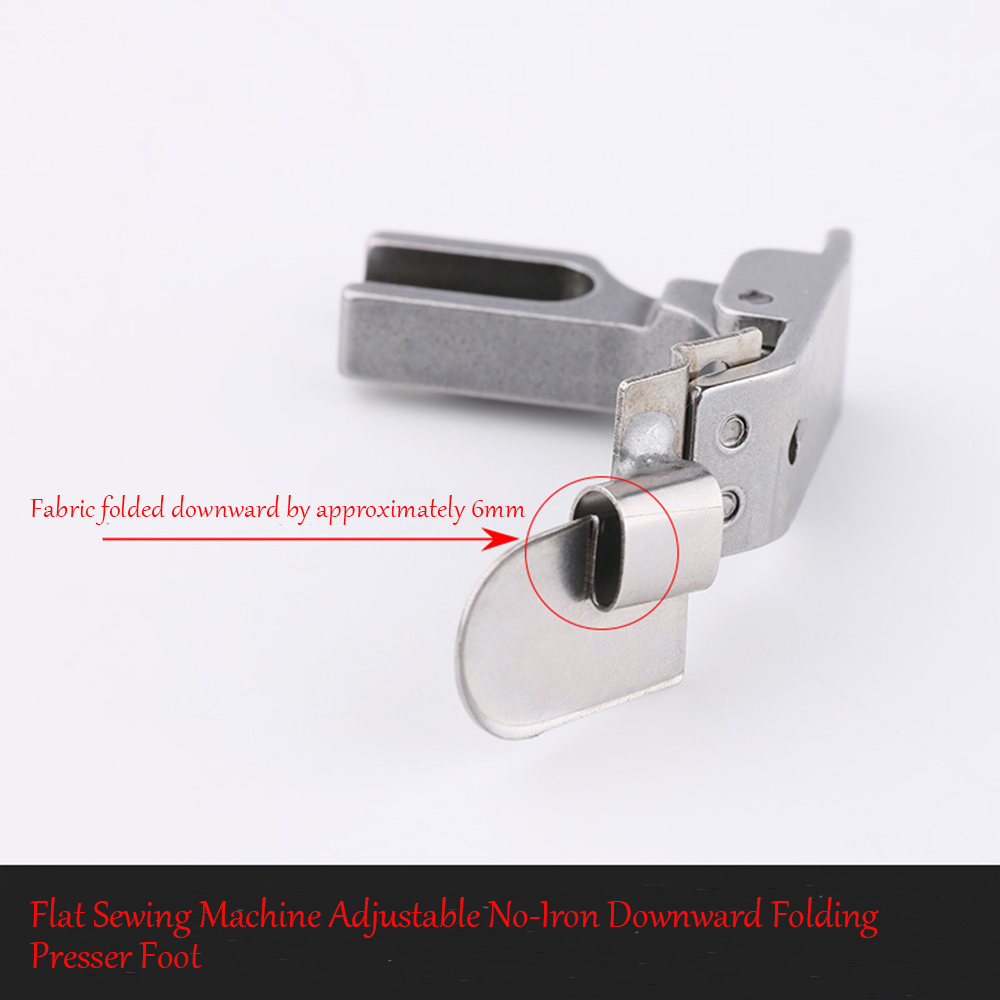 Rolled Hem Foot - Prensatelas Plegable Hacia Abajo Sin Planchado