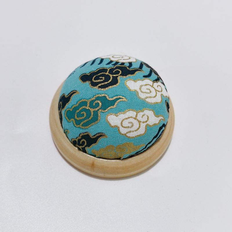 Sewing Pin Cushion - Almohadillas para alfileres bordadas vintage, almohadilla