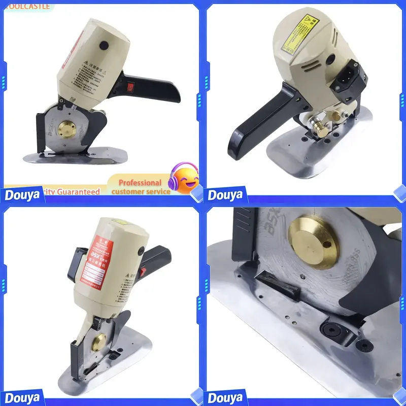 Rotary Cutter Fabric - Cortadora de Tela Eléctrica Portátil, Grosor