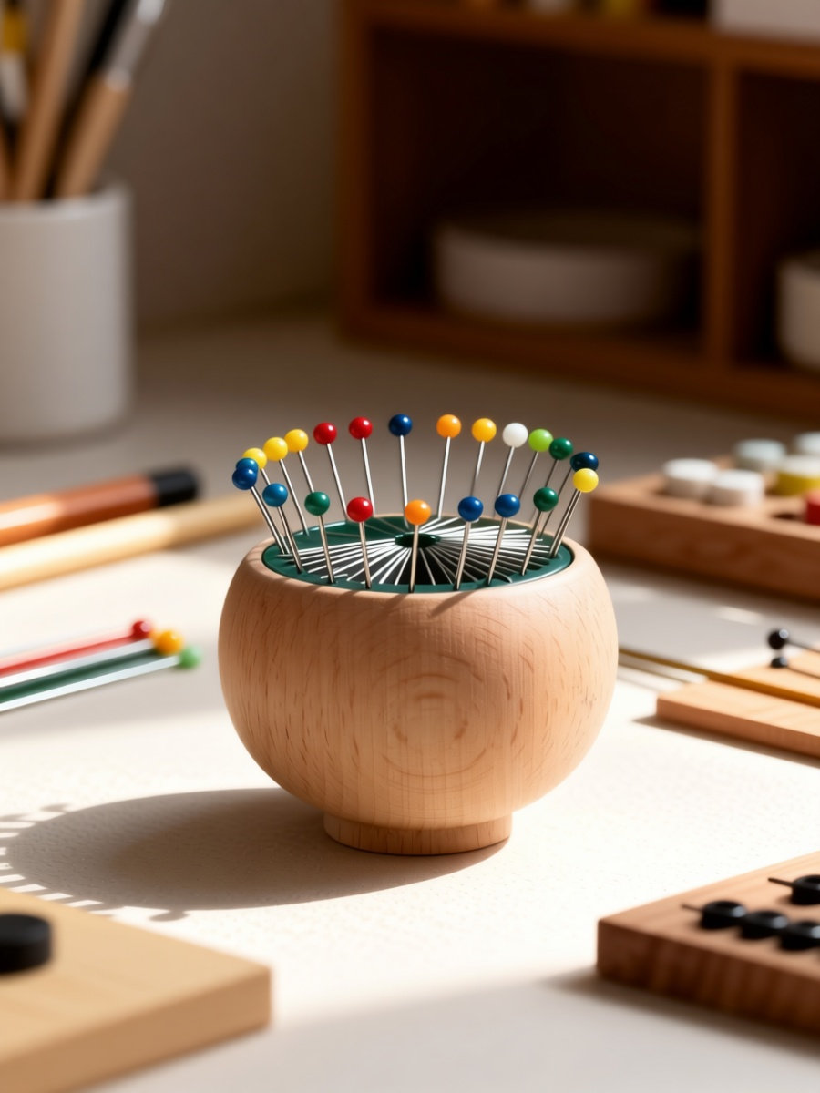 Sewing Pin Cushion - 4 unidades de base de almohadilla