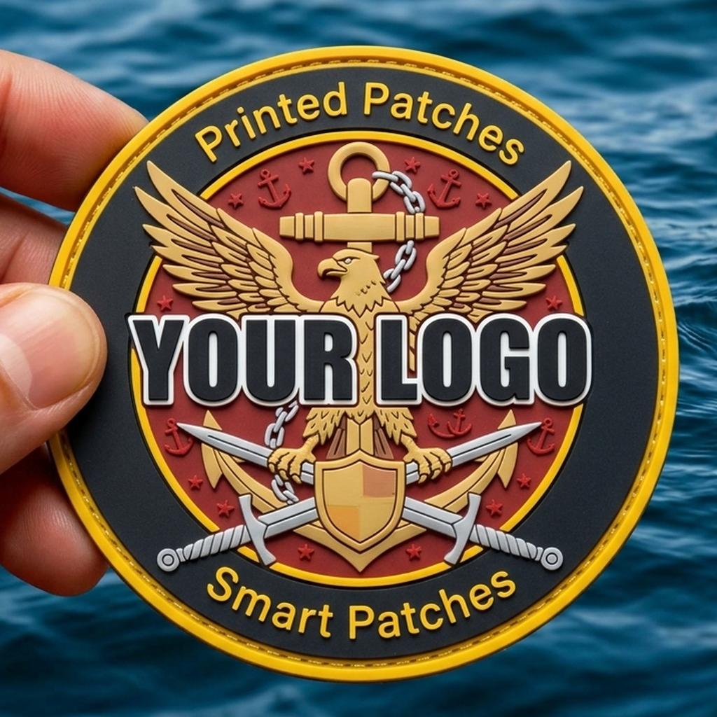 Sewing Labels - Parche de goma de PVC 3D