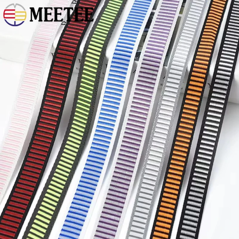 Binding Tape Bias - Cinta de nailon a rayas de
