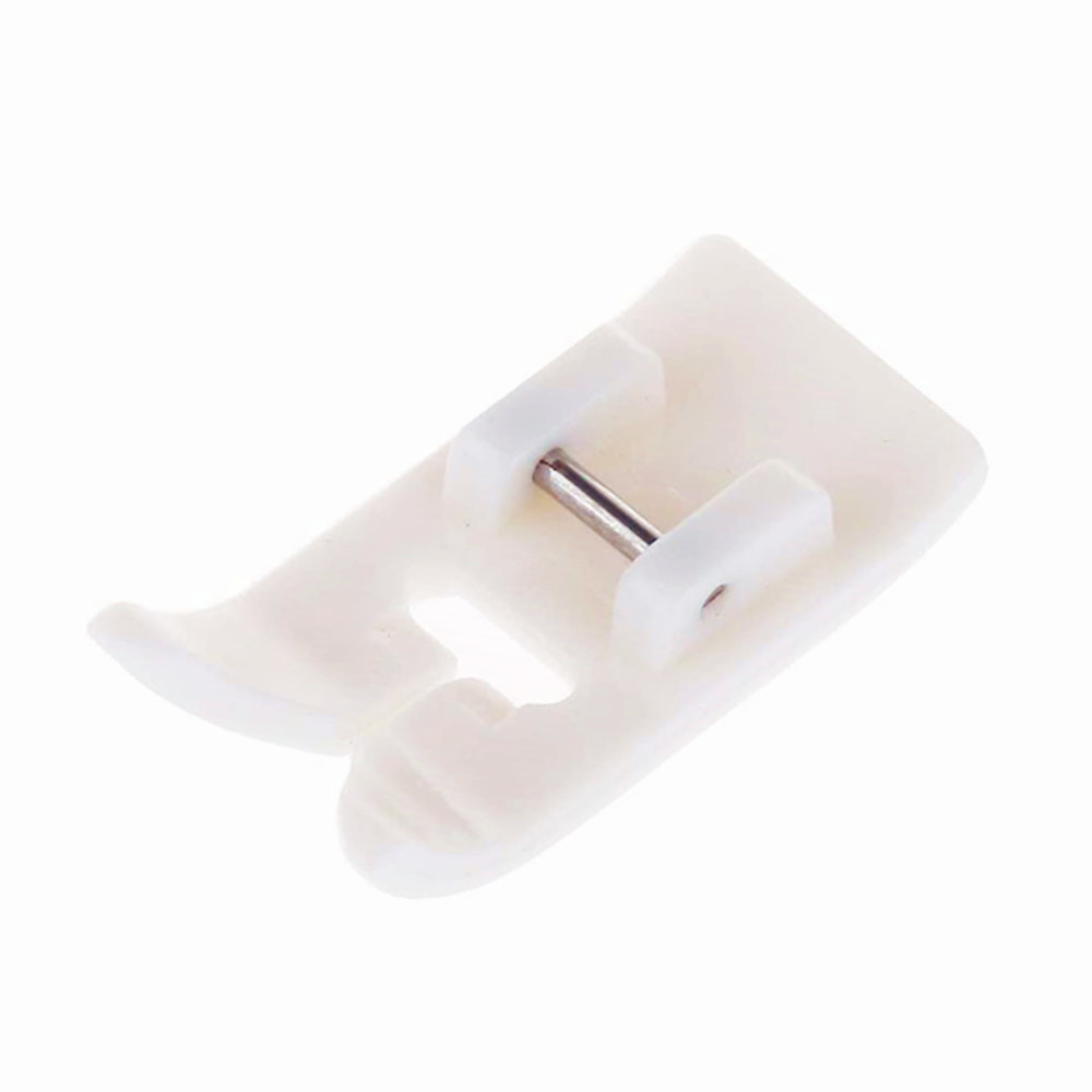 Rolled Hem Foot - Prensatelas de Plástico Antiadherente con Sistema