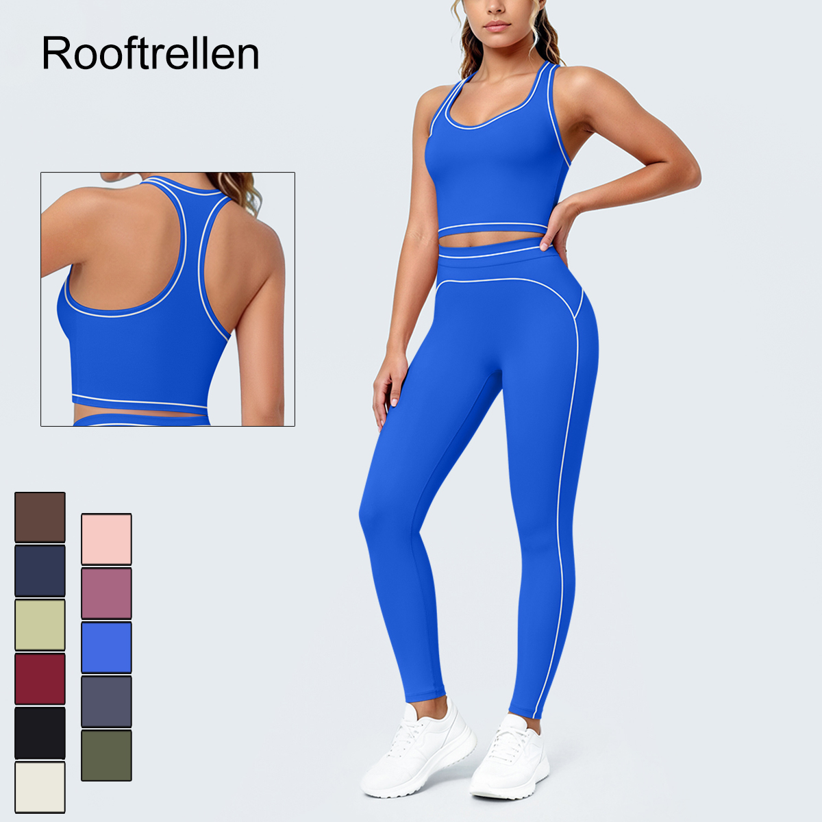 Conjunto de yoga deportivo de  - Sewing Vest reseña y precio