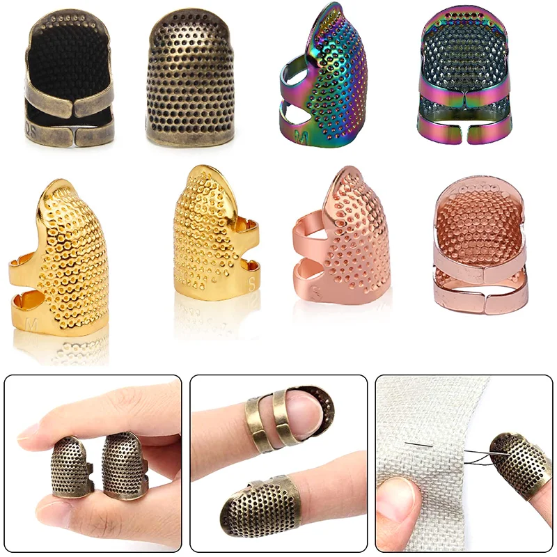 Dedal de costura de 1 a 3 piez - Sewing Thimble Metal reseña y precio