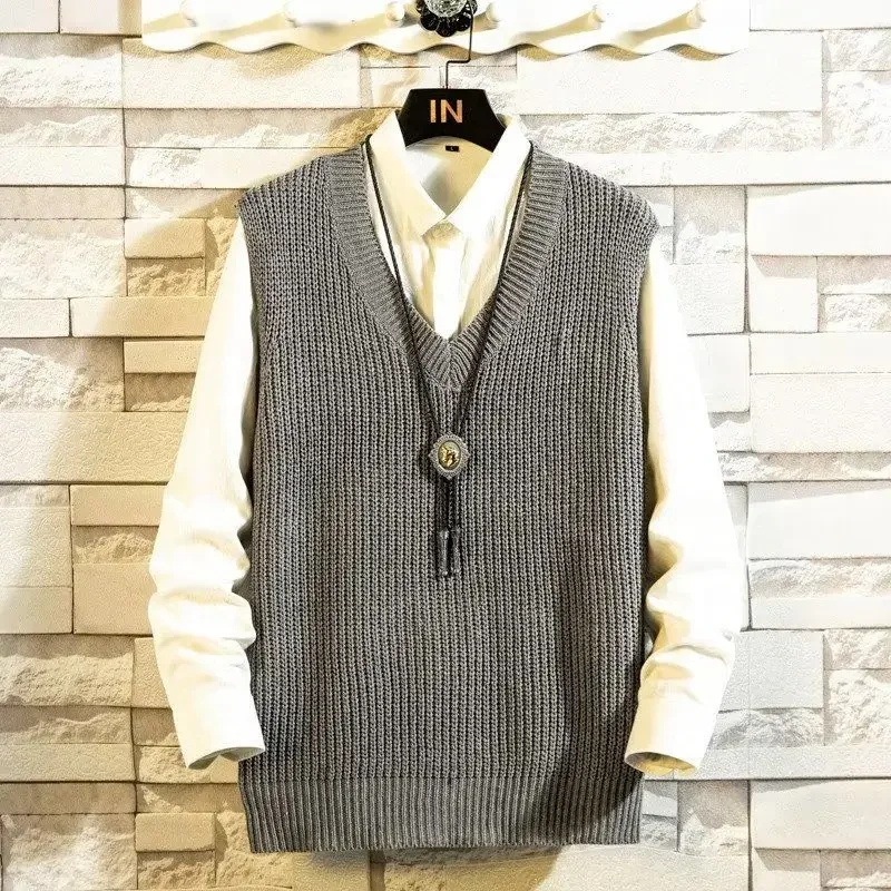 Ropa de hombre con cuello en V - Sewing Vest reseña y precio