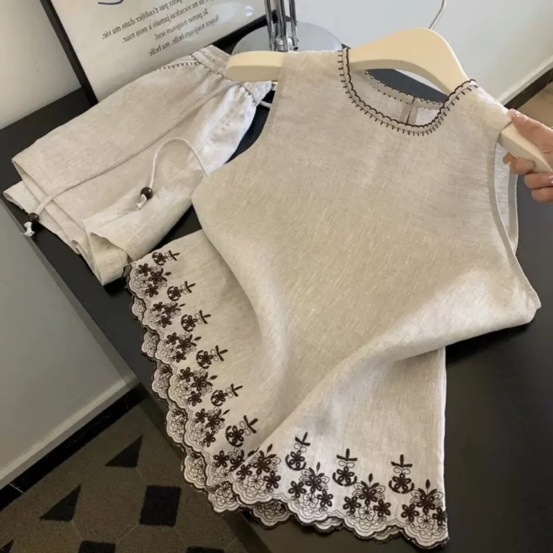 Chaleco de encaje bordado de i - Sewing Vest reseña y precio