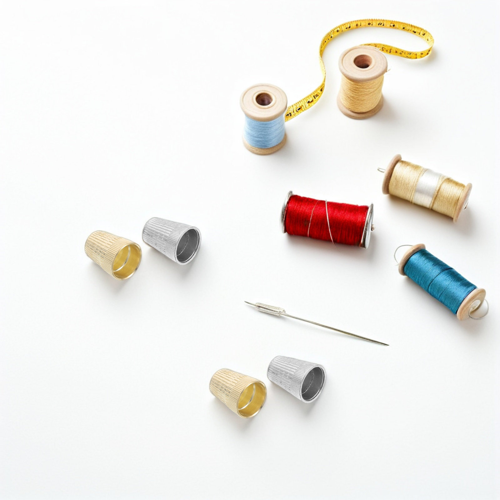 6 Dedales de Metal Vintage par - Sewing Thimble Metal reseña y precio