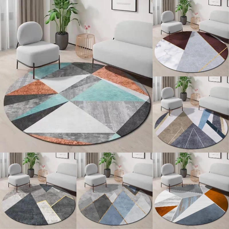 ~O~ Alfombra redonda geométric - Century Textile & Sewing Supply Photos reseña y precio