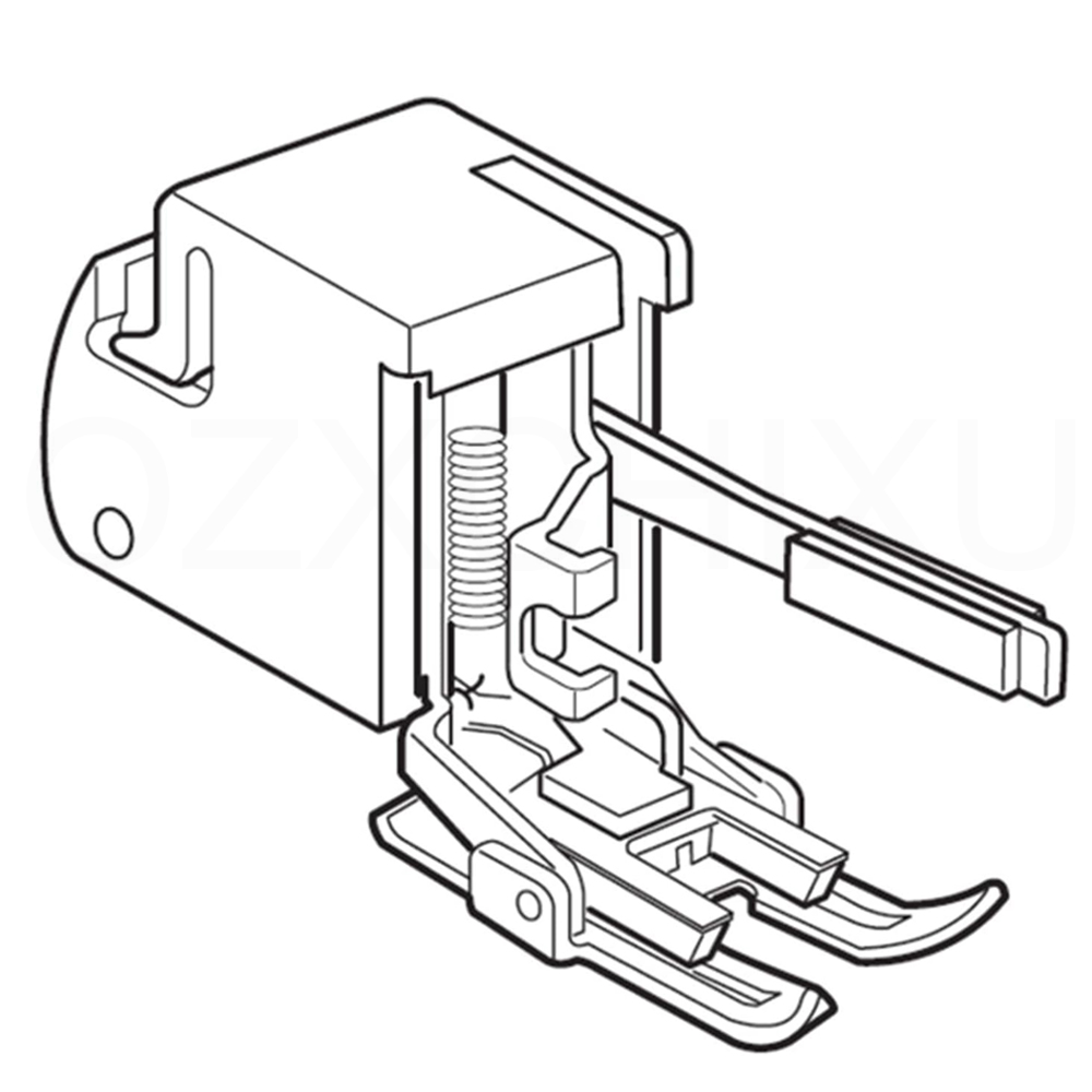 Prensatelas para máquina de co - Rolled Hem Foot reseña y precio