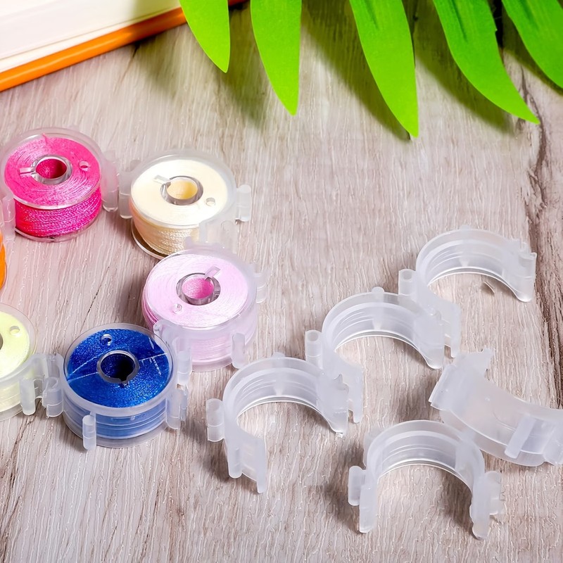 35 clips para bobinas, evitan  - Sewing Machine Yarn reseña y precio
