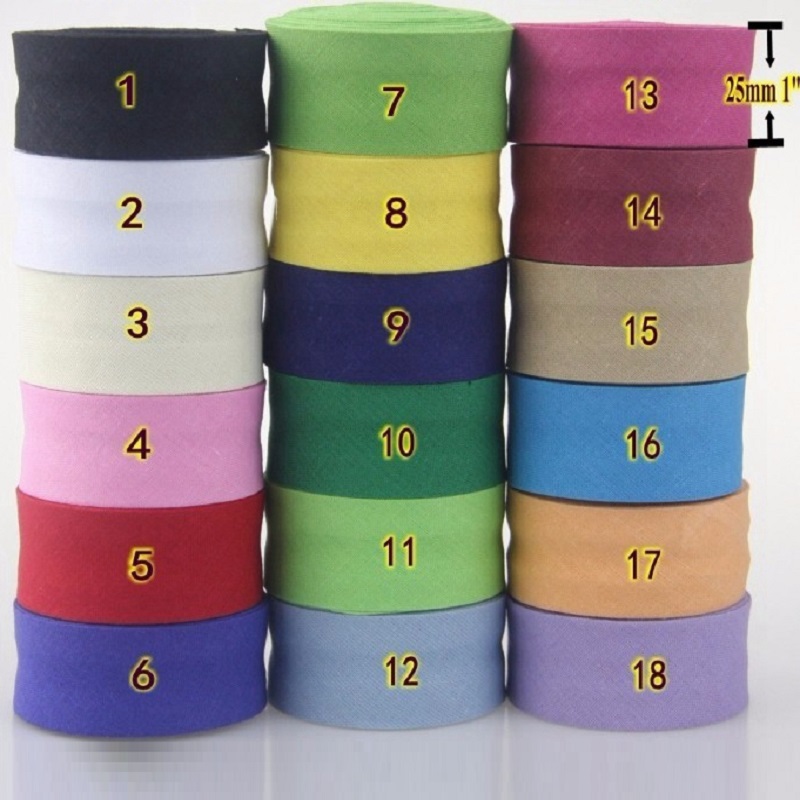 Cinta de Bies de Algodón de 25 - Binding Tape Bias reseña y precio