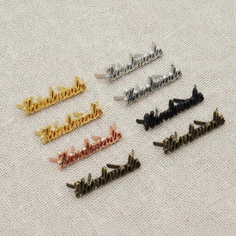 10 Uds. Etiquetas metálicas co - Sewing Labels reseña y precio