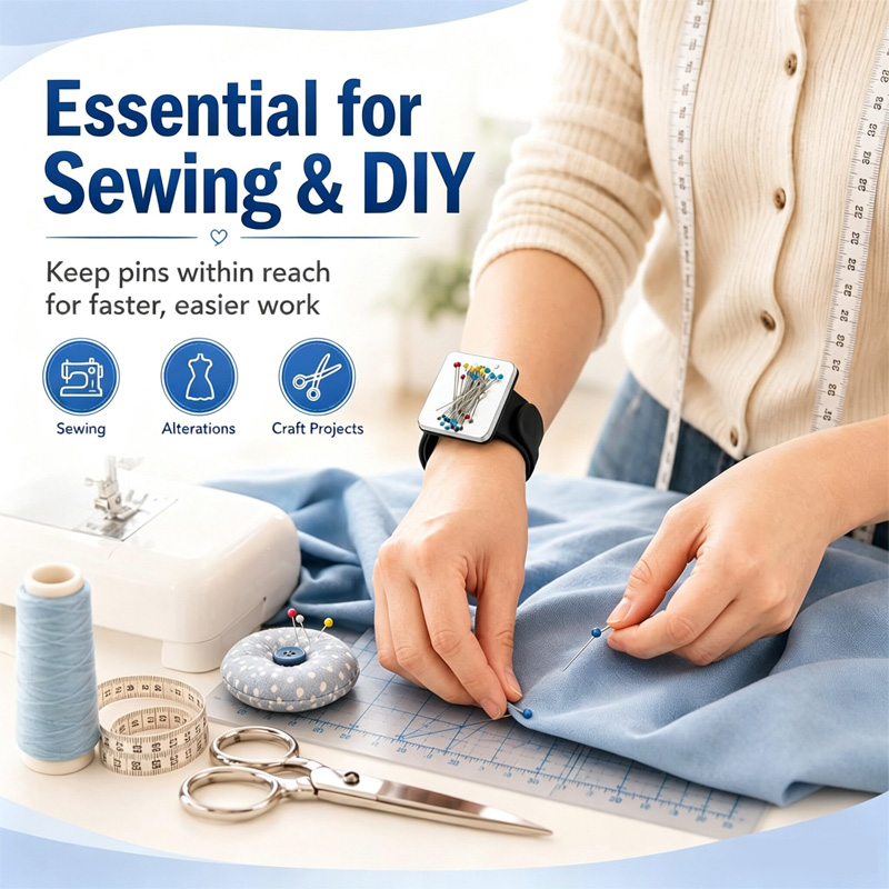 Soporte magnético de silicona  - Sewing Pin Cushion reseña y precio