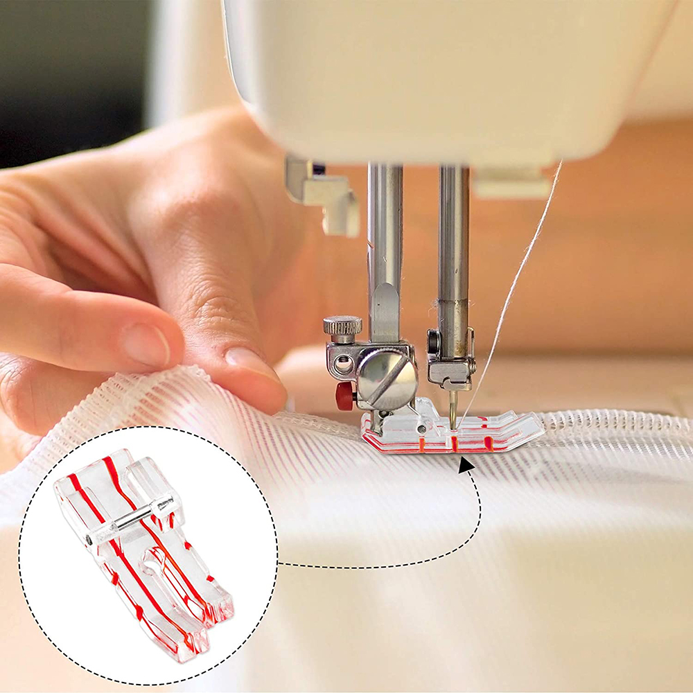 Prensatelas guía de borde de 1 - Rolled Hem Foot reseña y precio