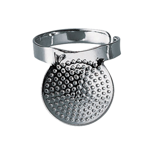 Dedal de Palma Abierto Clover  - Sewing Thimble Metal reseña y precio