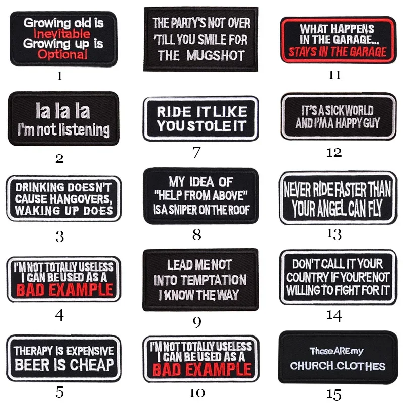 DIY parches de letras de palab - Velcro Sew On reseña y precio